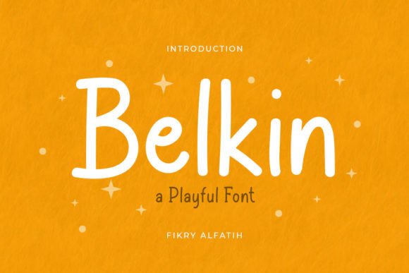 Belkin: A Luxurious Hand-Drawn Display Font for Memorable Branding