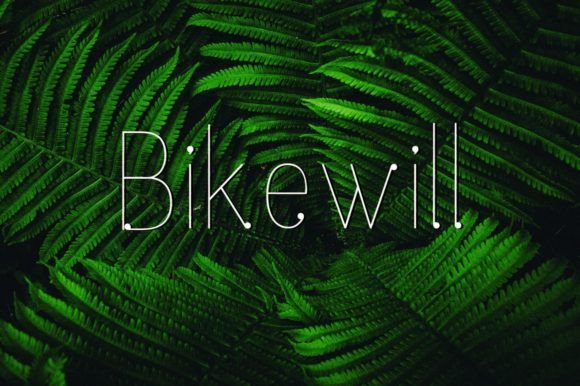 Bikewill: A Gorgeous Display Font for Business Branding