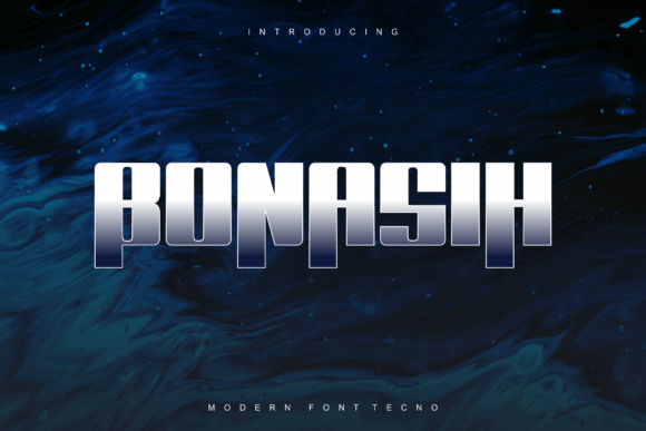 Bonasih: A Bold Modern Display Typeface