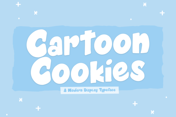 Cartoon Cookies: A Round and Cute Display Font for Makers