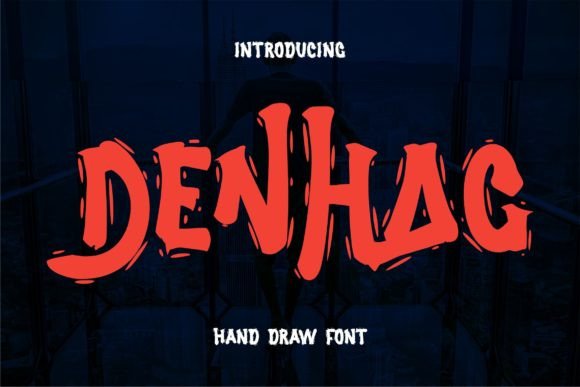 Denhag: A Modern Display Font for Creative Businesses