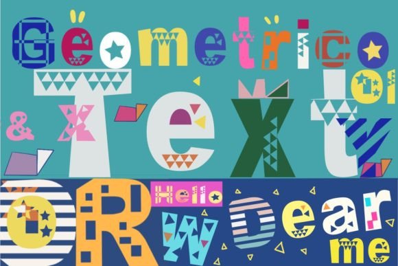 Geometricoo: A Cute, Modern Display Font for Scroll-Stopping Visuals