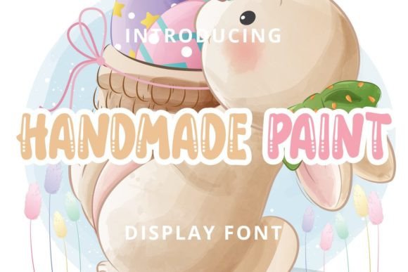 Handmade Paint Font for Scroll-Stopping Visuals