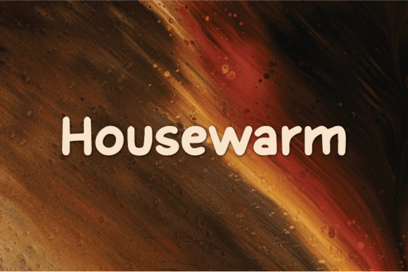 Housewarm: A Natural Display Font for Scroll-Stopping Campaigns