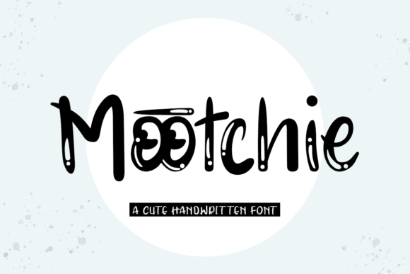 Mootchie: A Friendly Display Font for Handmade Products