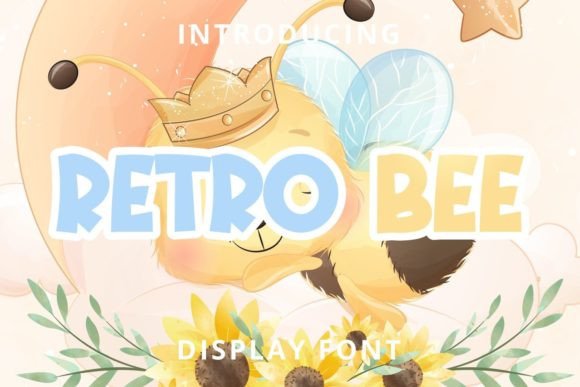 Retro Bee Font: A Friendly Display Typeface for Creators
