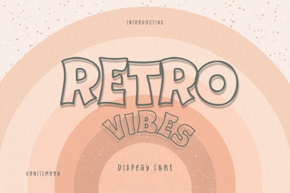 Retro Vibes Display Font for Bold, Joyful Web Design