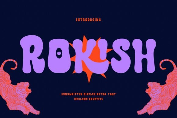 Rokish: A Groovy Handwritten Display Font for Scroll-Stopping Campaigns