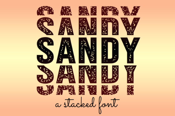 Sandy: The Cool Font That Elevates Handmade Designs