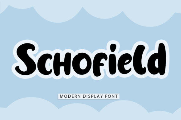 Schofield Display Font for Playful Business Branding