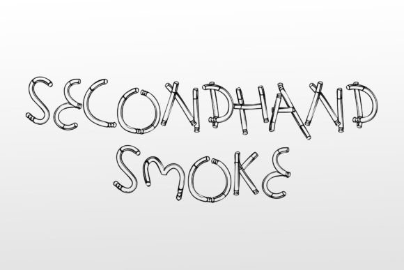 Second-hand Smoke Font for Whimsical, Professional Branding