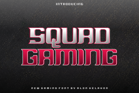 Squad Gaming Font: A Modern Display Typeface for Your Brand