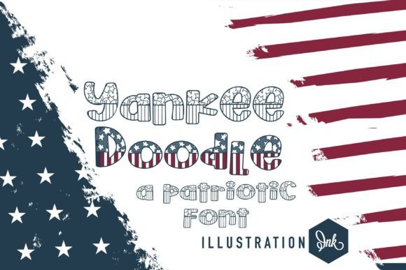 Yankee Doodle: A Fun Patriotic Display Font for Creators